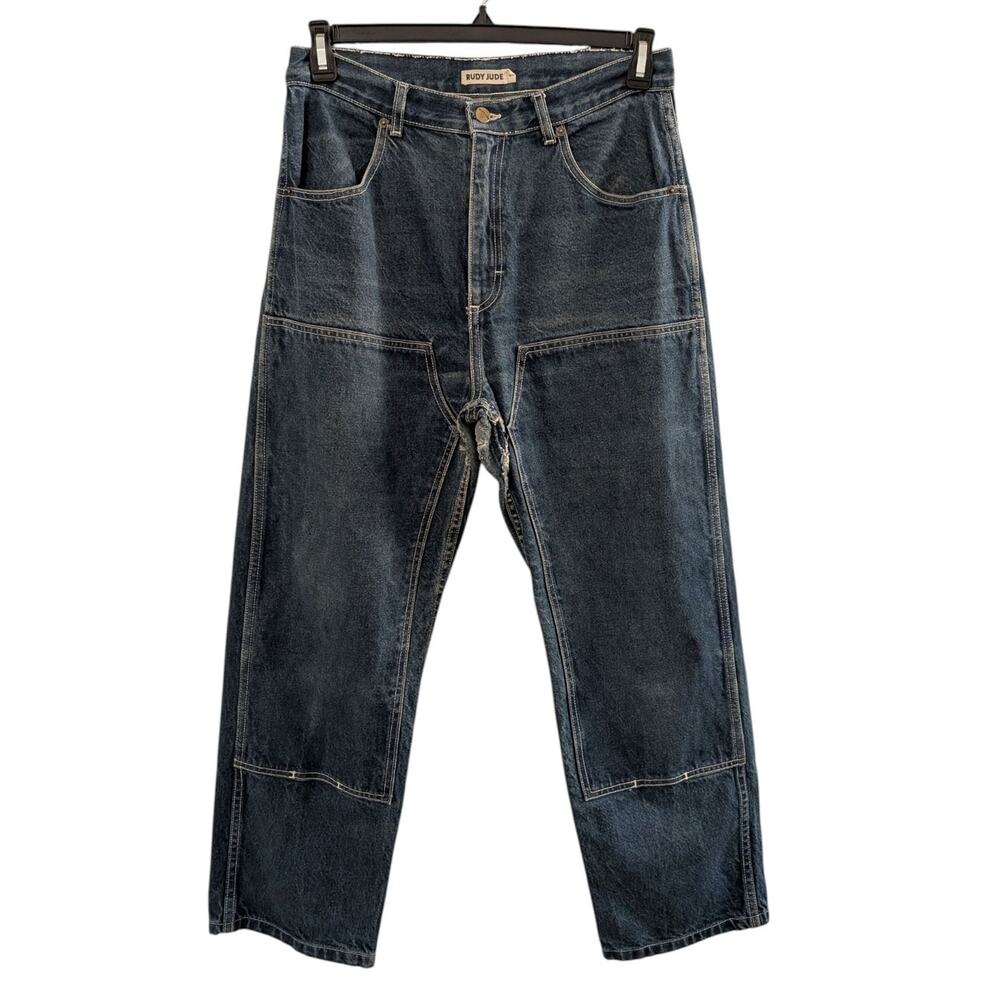 Rudy Jude organic cotton distressed utility jean